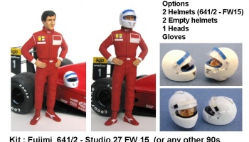 Driver Figure Prost Ferrari  - GF Models