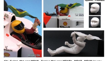 Driver Figure Senna McLaren - GF Models