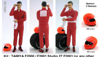 Driver Figure Schumacher Ferrari F2000, F2001 1/20 - GF Models
