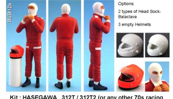 Driver Figure Ferrari, Brabham - GF Models