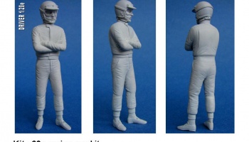 Driver Figure 60´s Hill, Clark - GF Models