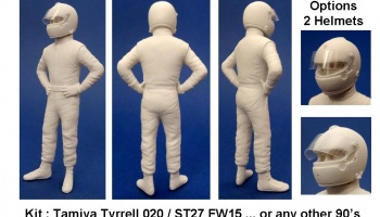 Driver Figure FW15, Tyrrell 020 - GF Models