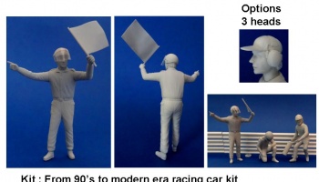 Marshall Yellow Flag Figure 1/20 - GF Models