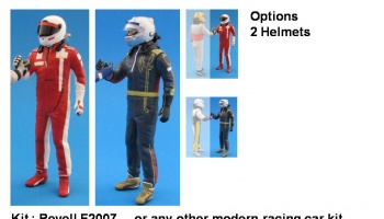 Driver Figure Raikkonen 1/24 - GF Models