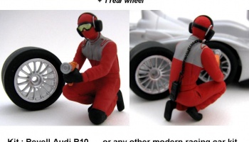 Pit Crew Figure Audi R10 - GF Models