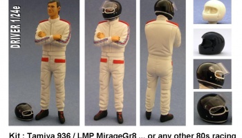 Driver Figure Ickx Porsche 1:24 - GF Models