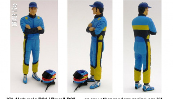 Driver Figure Alonso Renault 1:24 - GF Models