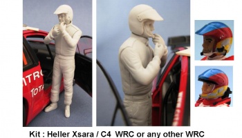 Co-driver Figure WRC 1/24 - GF Models