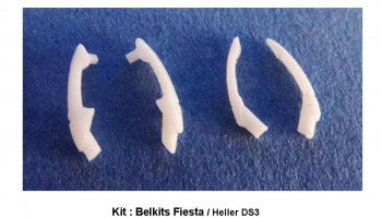 2 pairs of Handles Fiesta, DS3 1:24 - GF Models