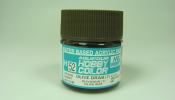Hobby Color H 052 - Olive Drab (1) - Olivová - Gunze