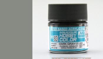 Hobby Color H 083 - Dark Gray (2) - Tmavě šedá(2) - Gunze
