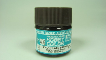 Hobby Color H 406 - Chocolate Brown - Čokoládově hnědá - Gunze