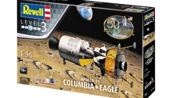 Gift-Set 03700 - Apollo 11 "Columbia" & "Eagle" (50 Years Moon Landing) (1:96) - Revell