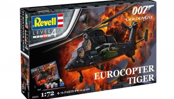 Gift-Set James Bond "Golden Eye" Eurocopter Tiger (1:72) - Revell