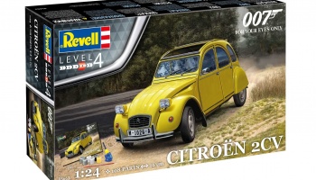 "For Your Eyes Only" Citroen 2 CV Gift-Set James Bond (1:24) - Revell