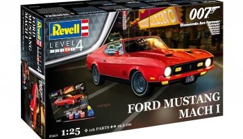 "Diamonds Are Forever" Ford Mustang I Gift-Set James Bond (1:25) - Revell