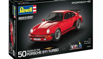 Gift-Set auto 05634 - Porsche 911 Turbo (50th Anniversary) (1:24) - Revell