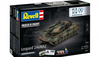 Gift-Set tank 05631 - 70 Years Bundeswehr: Leopard 2 A6A2 (Exclusive Edition) (1:35)