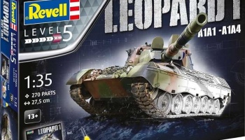 Leopard 1 A1A1-A1A4  Gift Set (1:35) - Revell