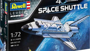Gift-Set vesmír 05673 - Space Shuttle - 40th Anniversary (1:72) - Revell