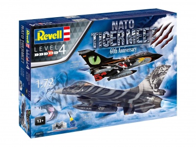 Gift-Set letadla NATO Tiger Meet - 60th Anniversary (1:72) - Revell