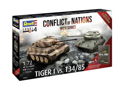 Gift-Set military 05655 - Conflict of Nations Series "Limited Edition" (1:72) - Revell