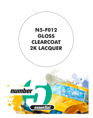 Gloss clearcoat 2K lacquer 100 ml  - Number 5