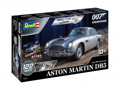 "Goldfinger" Aston Martin DB5 EasyClick ModelSet James Bond 05653 (1:24) - Revell