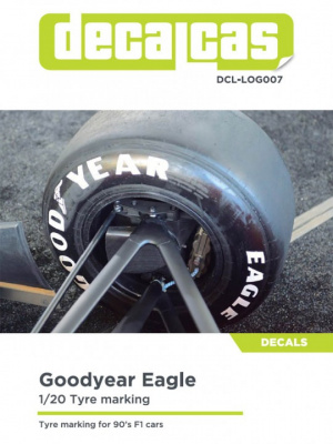 Good Year Eagle tyre marking set 1/20 - Decalcas