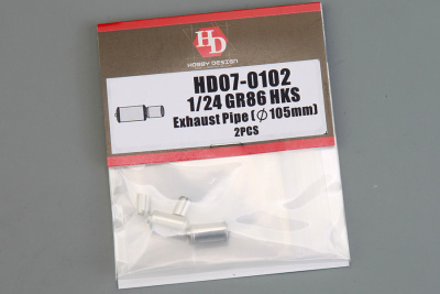 GR 86 HKS Exhaust pipe 1/24 (φ105mm) - Hobby Design