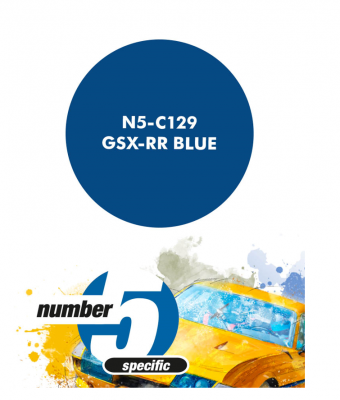 GSX-RR Blue  Paint for Airbrush 30 ml - Number 5