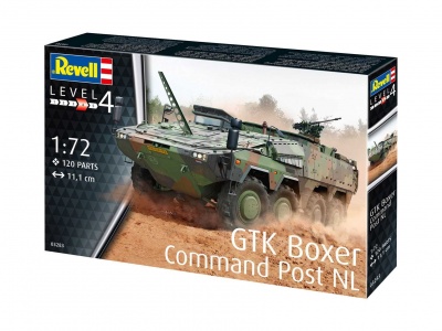 GTK Boxer Command Post NL (1:72) Plastic Model Kit military 03283 - Revell