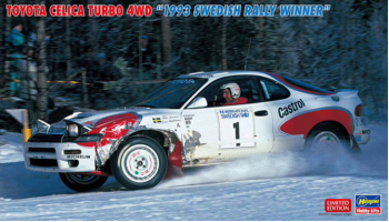 Toyota Celica Turbo 4WD "1993 Swedish Rally Winner" 1/24 - Hasegawa