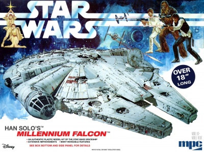 Han Solo's Millennium Falcon Star Wars IV: A New Hope 1:72 - MPC