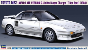 HC45 TOYOTA MR2 (AW11) LATE VERSION G-Limited Super Charger 1/24 - Hasegawa