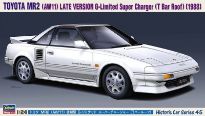 HC45 TOYOTA MR2 (AW11) LATE VERSION G-Limited Super Charger 1/24 - Hasegawa