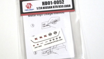 Nissan R35 Metal Logo 1/24 - Hobby Design