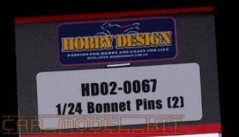 Bonnet Pins(2) - Hobby Design