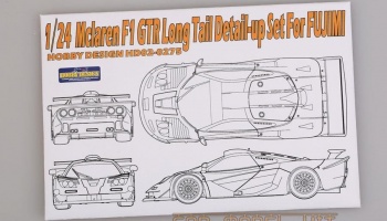 Mclaren F1 GTR Long Tail Detail-up Set For F - Hobby Design