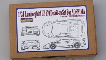 Lamborghini LP670 Detail-up Set For A - Hobby Design