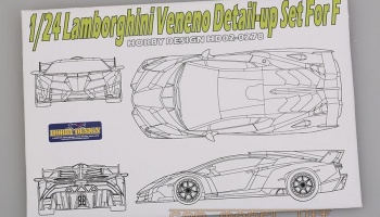 Lamborghini Veneno Detail-up Set For F - Hobby Design