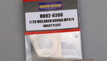 Mclaren Honda MP4/4 Inkjet Plate - Hobby Design