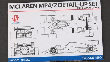 Mclaren MP4/2 Detail-UP Set - Hobby Design