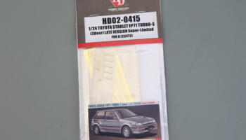 SLEVA  DISCOUNT - Toyota Starlet EP71 Turbo-S (3Door) Late Version For H 20473 1/24 - Hobby Design
