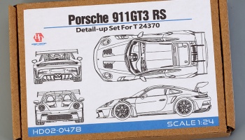 Porsche 911 GT3 RS (992) For T (24370) 1/24 - Hobby Design