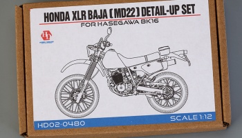 Honda XLR BAJA(MD22)(1991) Detail-UP Set For Hasegawa BK16 1/12 - Hobby Design