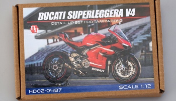 Ducati Superleggera V4 Detail-UP Set For T (14143) 1/12 - Hobby Design