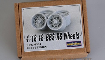 18' BBS RS Wheels 1/18 - Hobby Design