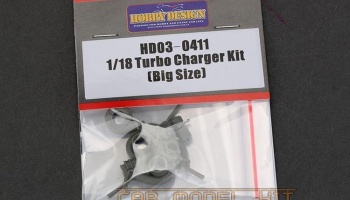 Turbo charger Kit (Big Size) 1/18 - Hobby Design