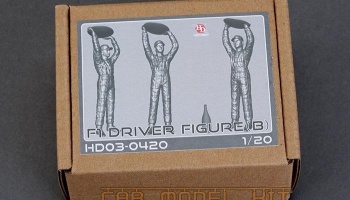 SLEVA 200,-Kč 33% DISCOUNT - F1 Driver Figure(B) 1/20 - Hobby Design